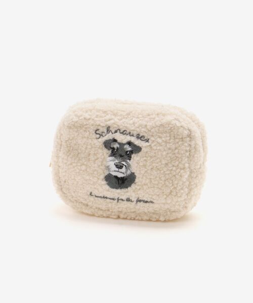 MAJESTIC LEGON / マジェスティックレゴン ポーチ | ボア刺繍ポーチ | 詳細6