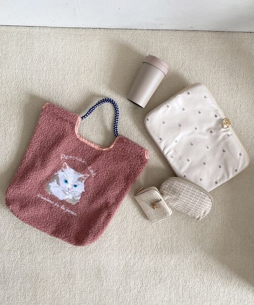 MAJESTIC LEGON / マジェスティックレゴン トートバッグ | アニマル刺繍ボアトートバッグ | 詳細4