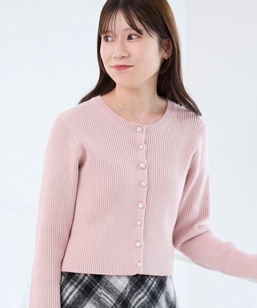 MAJESTIC LEGON / マジェスティックレゴン カーディガン・ボレロ | バックリボンショートカーディガン | 詳細12