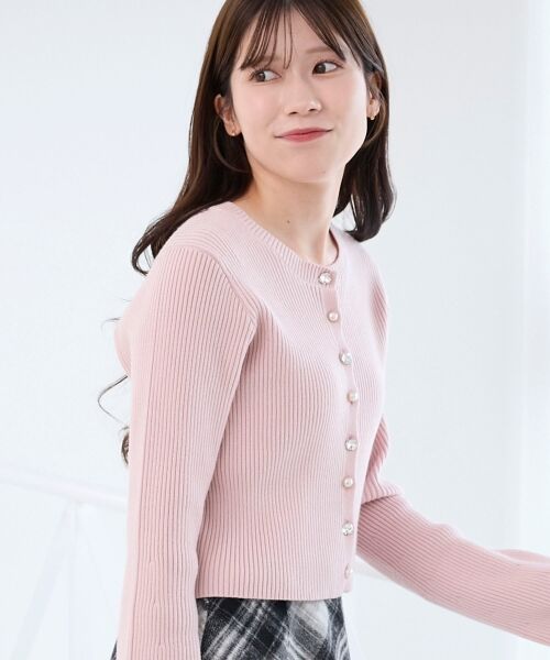 MAJESTIC LEGON / マジェスティックレゴン カーディガン・ボレロ | バックリボンショートカーディガン | 詳細13