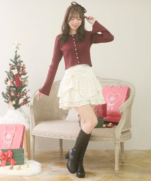 MAJESTIC LEGON / マジェスティックレゴン カーディガン・ボレロ | バックリボンショートカーディガン | 詳細16