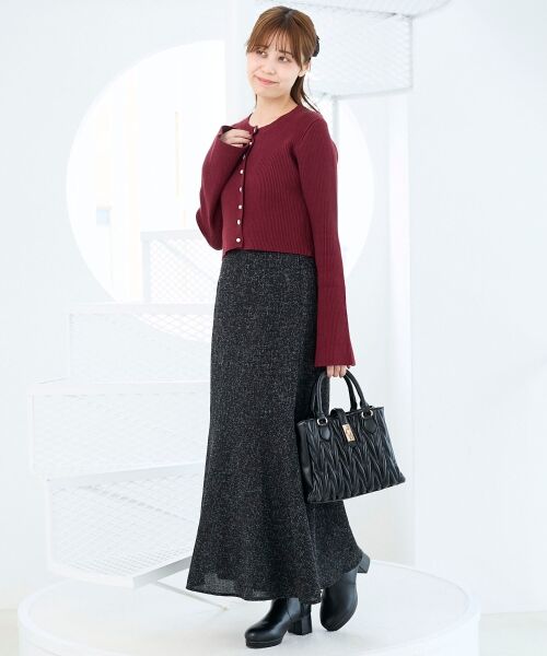 MAJESTIC LEGON / マジェスティックレゴン カーディガン・ボレロ | バックリボンショートカーディガン | 詳細19