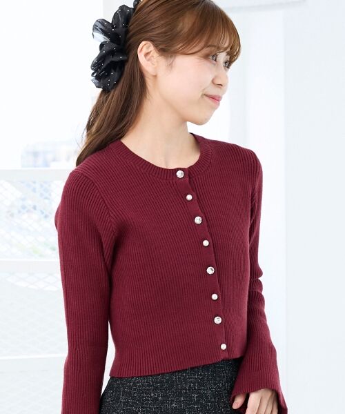 MAJESTIC LEGON / マジェスティックレゴン カーディガン・ボレロ | バックリボンショートカーディガン | 詳細22