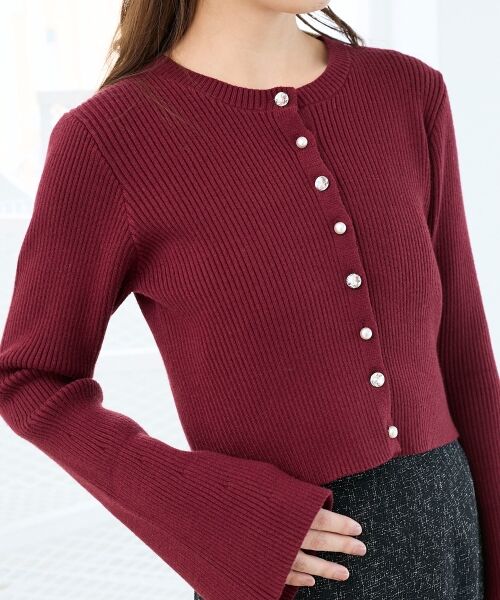 MAJESTIC LEGON / マジェスティックレゴン カーディガン・ボレロ | バックリボンショートカーディガン | 詳細24