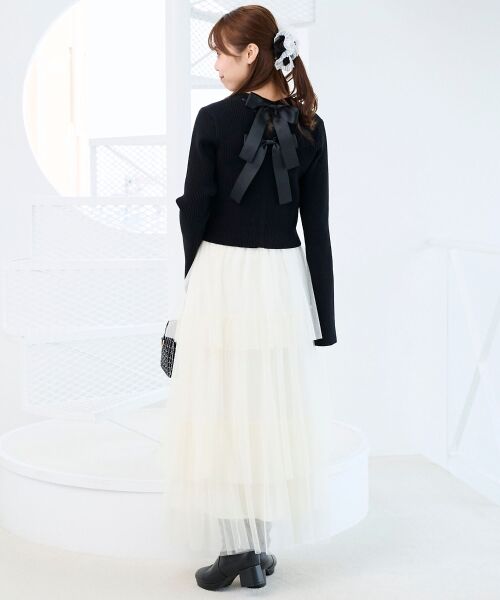 MAJESTIC LEGON / マジェスティックレゴン カーディガン・ボレロ | バックリボンショートカーディガン | 詳細28