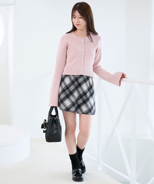 MAJESTIC LEGON / マジェスティックレゴン カーディガン・ボレロ | バックリボンショートカーディガン | 詳細9