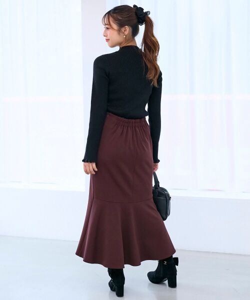 MAJESTIC LEGON / マジェスティックレゴン ニット・セーター | デコルテオープンリボンニット | 詳細16