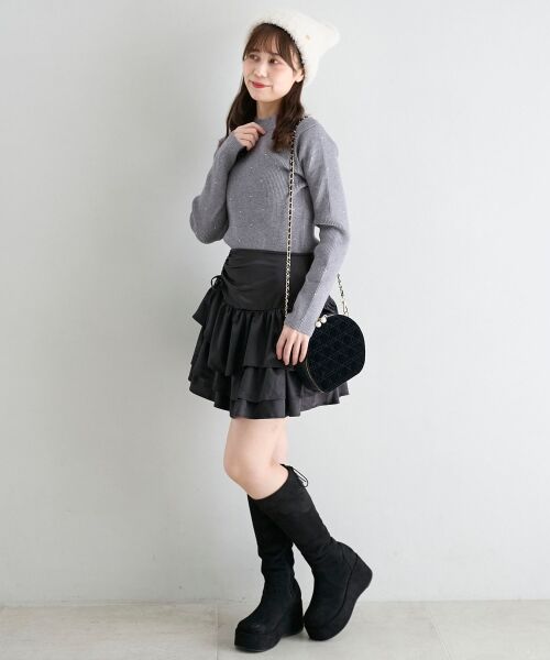 MAJESTIC LEGON / マジェスティックレゴン ニット・セーター | キラキラハイネックニット | 詳細15