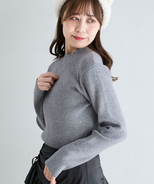 MAJESTIC LEGON / マジェスティックレゴン ニット・セーター | キラキラハイネックニット | 詳細18