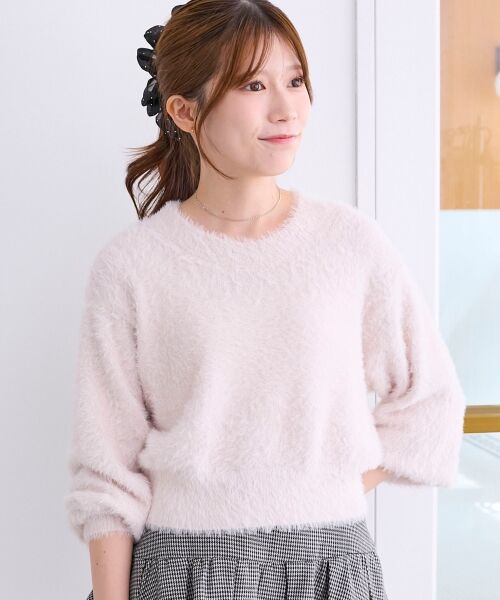 MAJESTIC LEGON / マジェスティックレゴン ニット・セーター | バックリボンシャギーニット | 詳細14