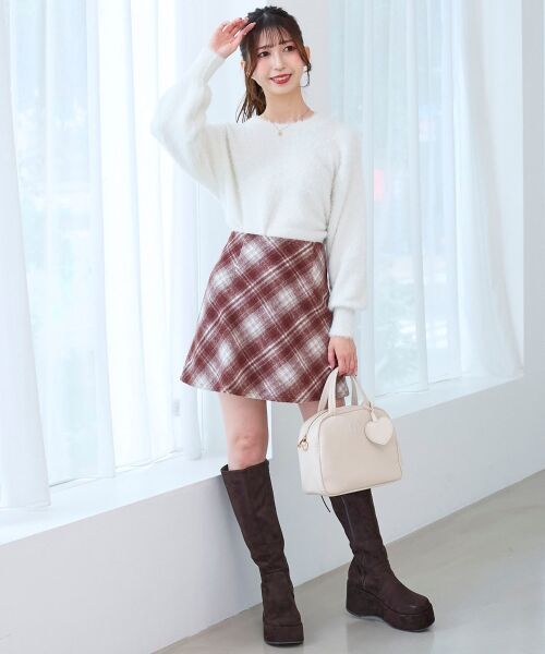 MAJESTIC LEGON / マジェスティックレゴン ニット・セーター | バックリボンシャギーニット | 詳細2