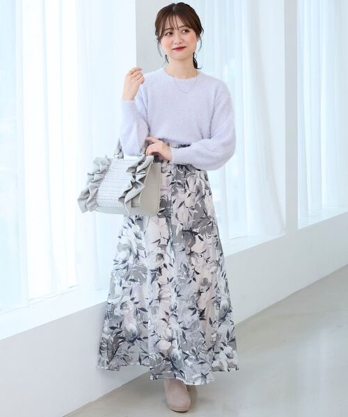 MAJESTIC LEGON / マジェスティックレゴン ニット・セーター | バックリボンシャギーニット | 詳細24