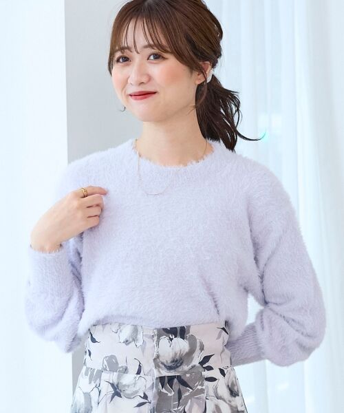 MAJESTIC LEGON / マジェスティックレゴン ニット・セーター | バックリボンシャギーニット | 詳細27