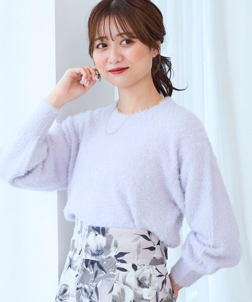 MAJESTIC LEGON / マジェスティックレゴン ニット・セーター | バックリボンシャギーニット | 詳細28