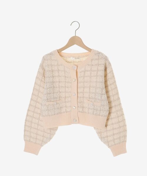 MAJESTIC LEGON / マジェスティックレゴン カーディガン・ボレロ | アソートボタンツイードニットカーデ | 詳細27