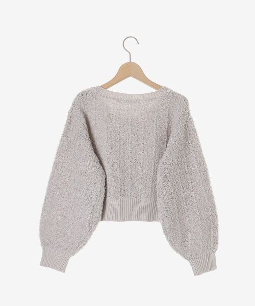 MAJESTIC LEGON / マジェスティックレゴン カーディガン・ボレロ | アソートボタンツイードニットカーデ | 詳細30