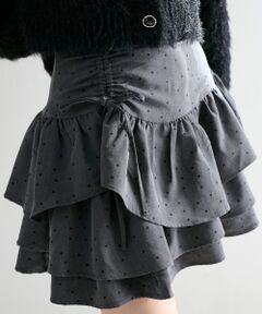 MAJESTIC LEGON / マジェスティックレゴン ミニ・ひざ丈スカート | アシメドロストスカパン