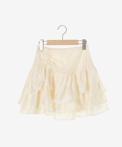 MAJESTIC LEGON / マジェスティックレゴン ミニ・ひざ丈スカート | アシメドロストスカパン | 詳細30