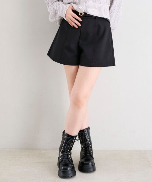 MAJESTIC LEGON / マジェスティックレゴン ショート・ハーフ・半端丈パンツ | ベルト付きショートパンツ | 詳細11