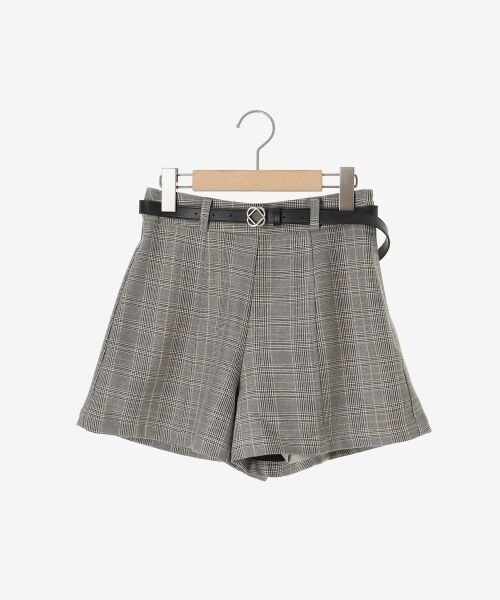 MAJESTIC LEGON / マジェスティックレゴン ショート・ハーフ・半端丈パンツ | ベルト付きショートパンツ | 詳細15