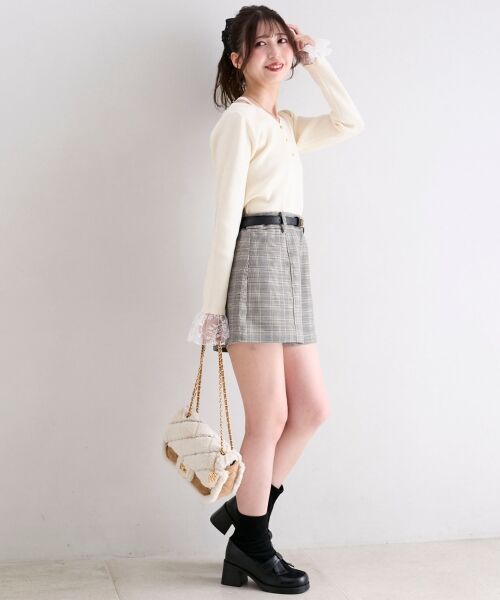 MAJESTIC LEGON / マジェスティックレゴン ショート・ハーフ・半端丈パンツ | ベルト付きショートパンツ | 詳細2