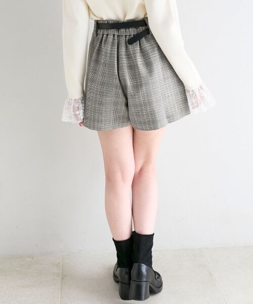 MAJESTIC LEGON / マジェスティックレゴン ショート・ハーフ・半端丈パンツ | ベルト付きショートパンツ | 詳細6