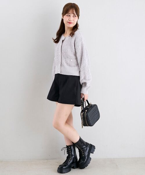 MAJESTIC LEGON / マジェスティックレゴン ショート・ハーフ・半端丈パンツ | ベルト付きショートパンツ | 詳細9