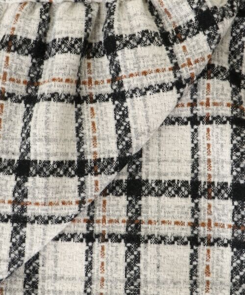 MAJESTIC LEGON / マジェスティックレゴン ミニ丈・ひざ丈ワンピース | フロントリボンチェックミニジャンスカ | 詳細24