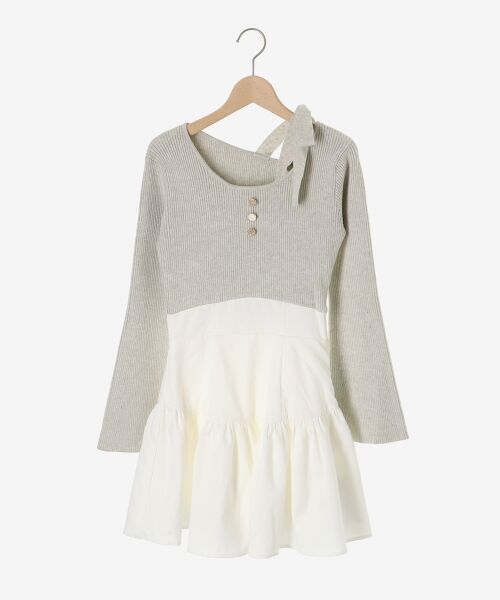 MAJESTIC LEGON / マジェスティックレゴン ミニ丈・ひざ丈ワンピース | ショルダーリボンコルセットミニワンピ | 詳細28