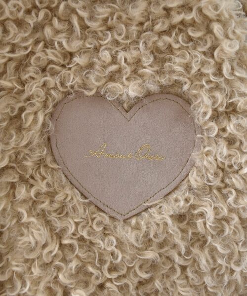 MAJESTIC LEGON / マジェスティックレゴン ブルゾン | ハートパッチふわふわブルゾン | 詳細29