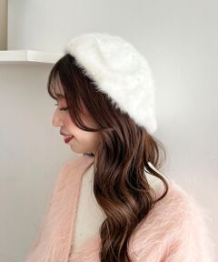 MAJESTIC LEGON / マジェスティックレゴン ハンチング・キャスケット・ベレー帽 | ふわふわパールベレー帽