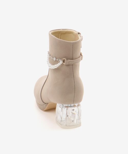 MAJESTIC LEGON / マジェスティックレゴン ブーツ（ショート丈） | 取り外しパールビジューブーツ | 詳細16