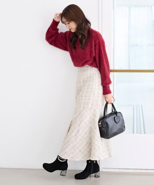 MAJESTIC LEGON / マジェスティックレゴン ブーツ（ショート丈） | 取り外しパールビジューブーツ | 詳細8