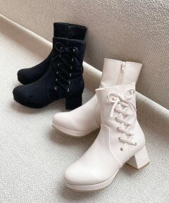 MAJESTIC LEGON / マジェスティックレゴン ブーツ（ショート丈） | サイドレースアップストレッチブーツ