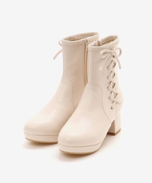 MAJESTIC LEGON / マジェスティックレゴン ブーツ（ショート丈） | サイドレースアップストレッチブーツ | 詳細12