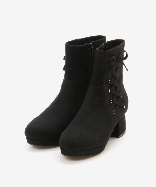 MAJESTIC LEGON / マジェスティックレゴン ブーツ（ショート丈） | サイドレースアップストレッチブーツ | 詳細13
