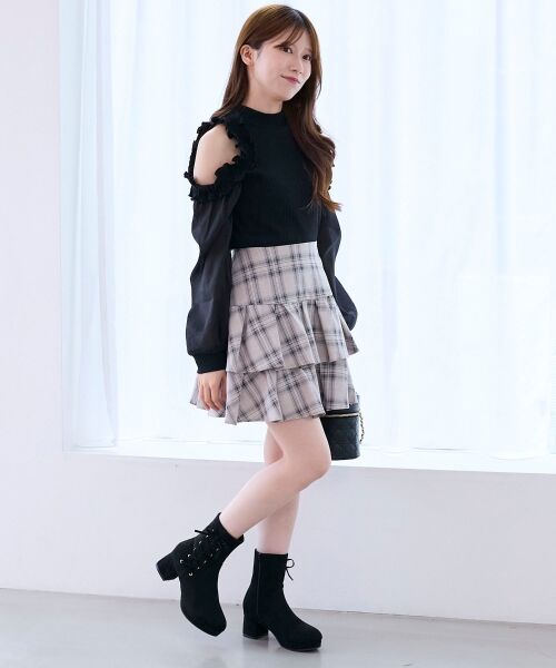 MAJESTIC LEGON / マジェスティックレゴン ブーツ（ショート丈） | サイドレースアップストレッチブーツ | 詳細8