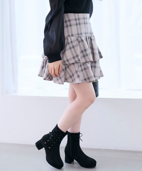 MAJESTIC LEGON / マジェスティックレゴン ブーツ（ショート丈） | サイドレースアップストレッチブーツ | 詳細9