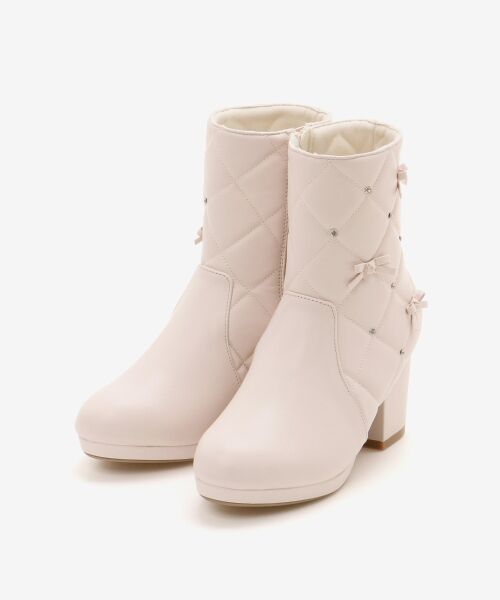 MAJESTIC LEGON / マジェスティックレゴン ブーツ(ショート丈) | キルティングビジューリボンブーツ | 詳細22