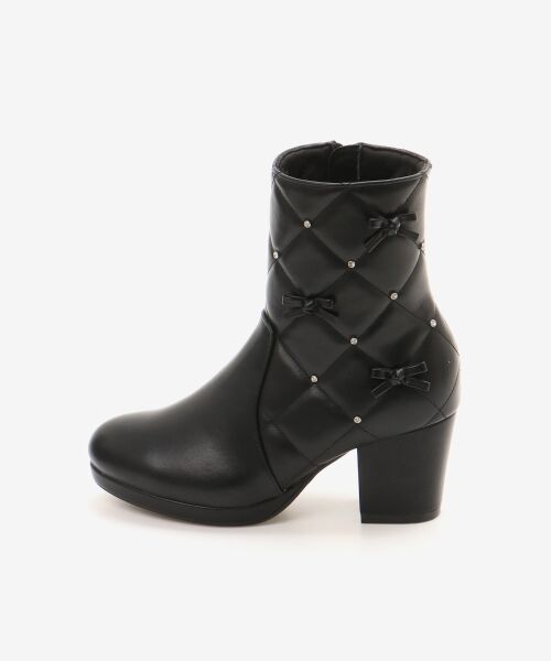 MAJESTIC LEGON / マジェスティックレゴン ブーツ(ショート丈) | キルティングビジューリボンブーツ | 詳細25