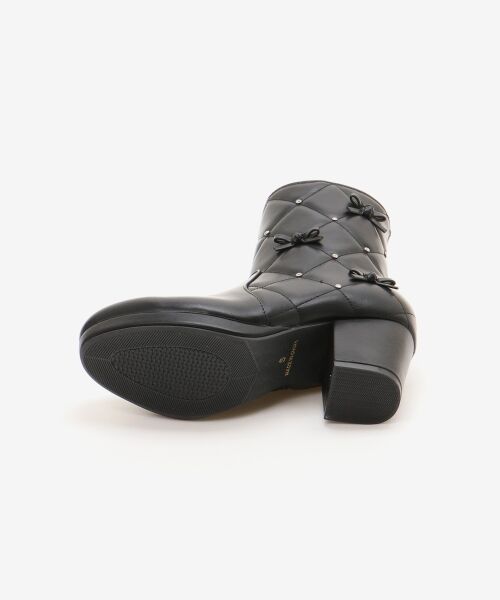 MAJESTIC LEGON / マジェスティックレゴン ブーツ(ショート丈) | キルティングビジューリボンブーツ | 詳細28
