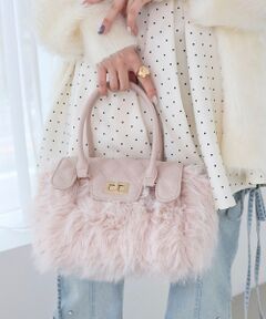 MAJESTIC LEGON / マジェスティックレゴン トートバッグ | キルティングフラップファーバッグ