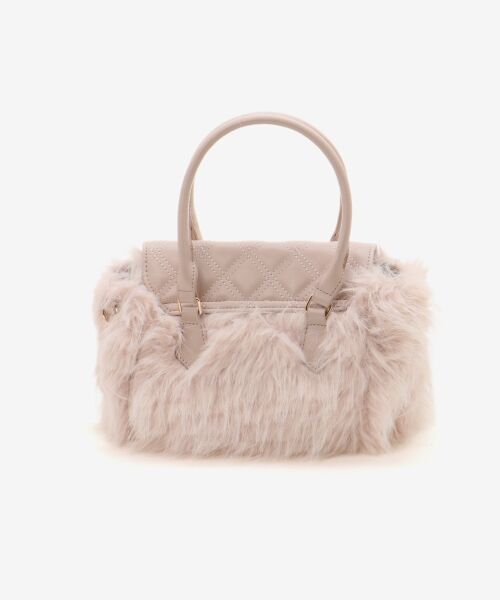 MAJESTIC LEGON / マジェスティックレゴン トートバッグ | キルティングフラップファーバッグ | 詳細16