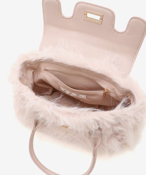 MAJESTIC LEGON / マジェスティックレゴン トートバッグ | キルティングフラップファーバッグ | 詳細19