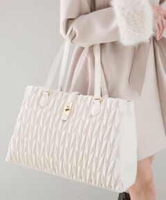 MAJESTIC LEGON / マジェスティックレゴン トートバッグ | クラシカルスクエアトートバッグ