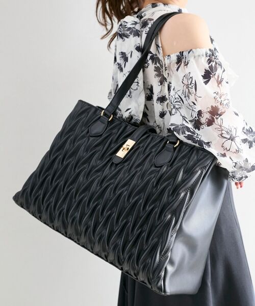 MAJESTIC LEGON / マジェスティックレゴン トートバッグ | クラシカルスクエアトートバッグ | 詳細8