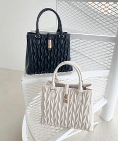 MAJESTIC LEGON / マジェスティックレゴン トートバッグ | クラシカルスクエアミディバッグ