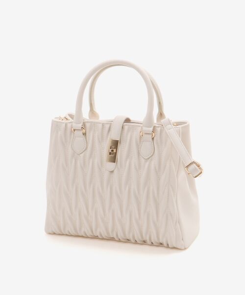 MAJESTIC LEGON / マジェスティックレゴン トートバッグ | クラシカルスクエアミディバッグ | 詳細12