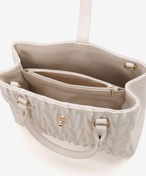 MAJESTIC LEGON / マジェスティックレゴン トートバッグ | クラシカルスクエアミディバッグ | 詳細19