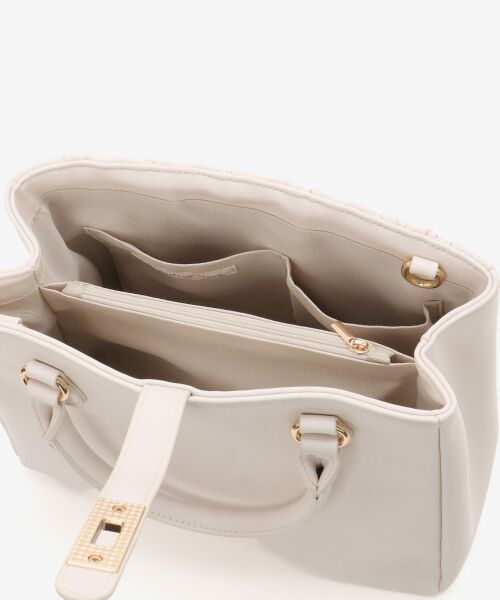 MAJESTIC LEGON / マジェスティックレゴン トートバッグ | クラシカルスクエアミディバッグ | 詳細20